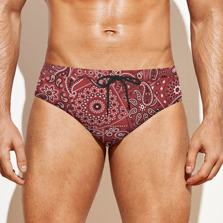 Red Hanky (Swim Briefs)-Swim Briefs-Swish Embassy