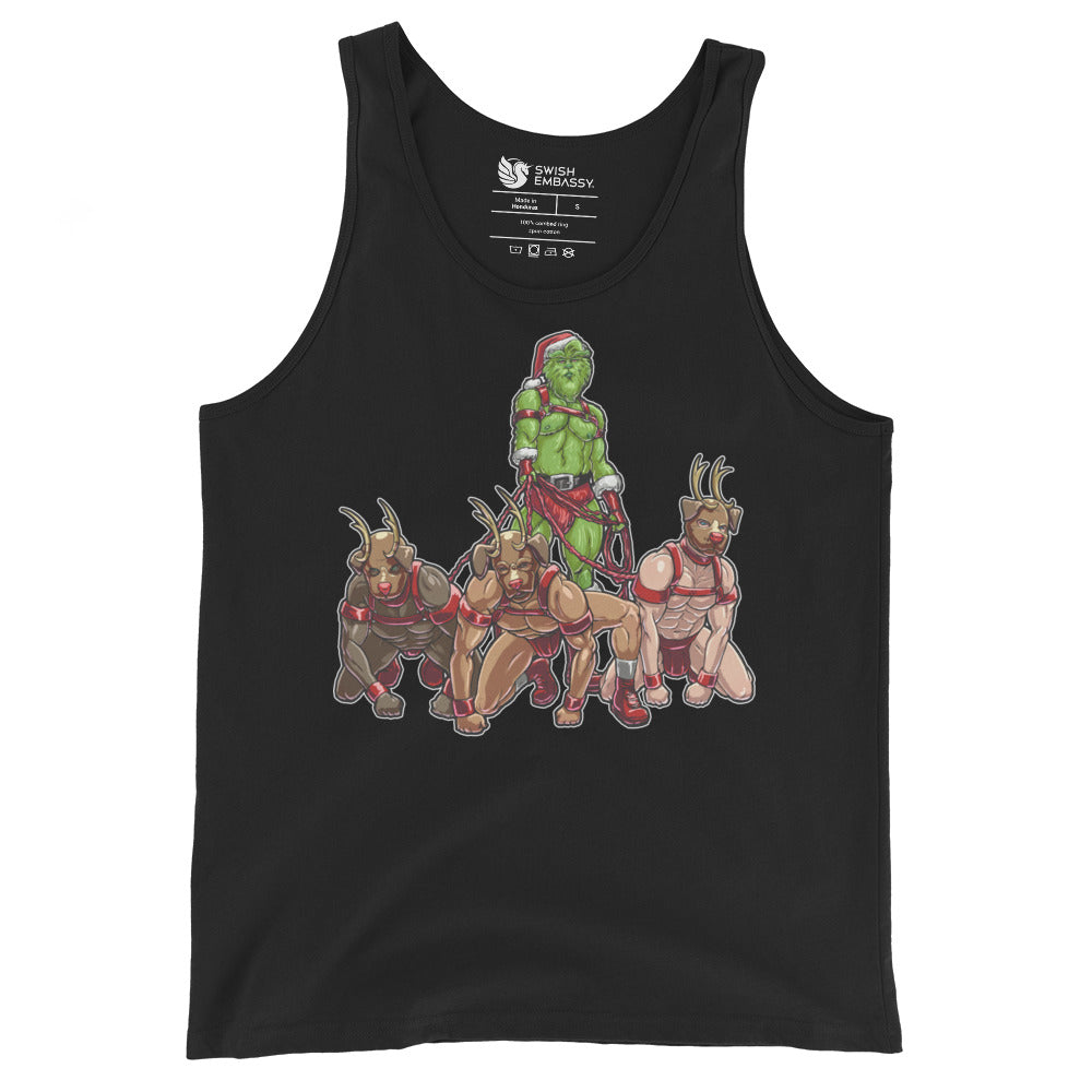 Reindeer Gains (Tank Top)-Tank Top-Swish Embassy