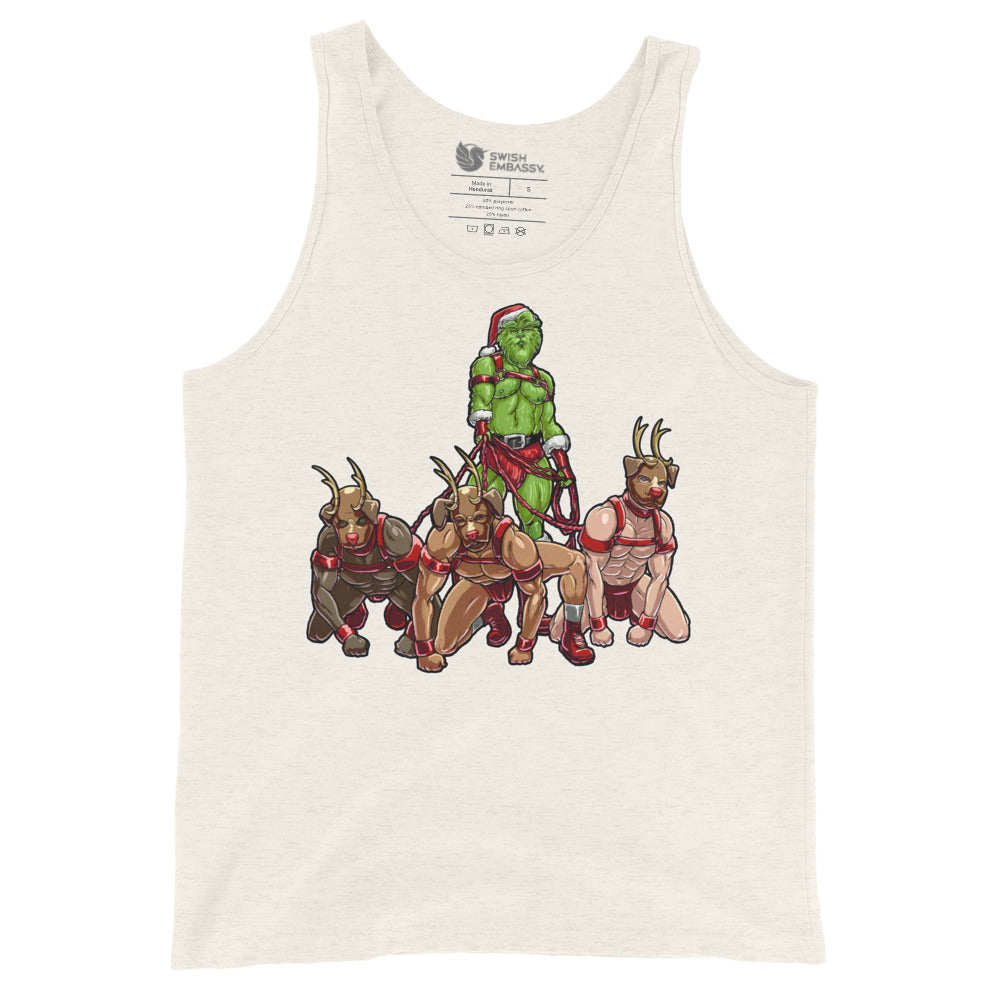 Reindeer Gains (Tank Top)-Tank Top-Swish Embassy