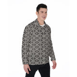 Resistance is Floral (Long Sleeve Button Shirt)-Long Sleeve Button Shirts-Swish Embassy