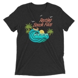 Resting Beach Face (Triblend)-Triblend T-Shirt-Swish Embassy