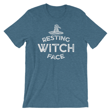 Resting Witch Face-Halloween T-Shirt-Swish Embassy