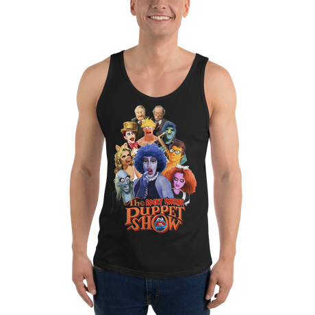 Rocky Horror Puppet Show (Tank Top)-Halloween Tank-Swish Embassy