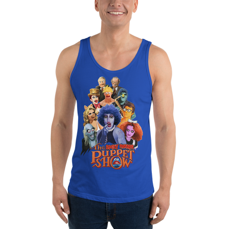 Rocky Horror Puppet Show (Tank Top)-Halloween Tank-Swish Embassy