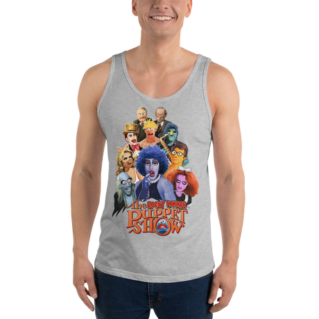 Rocky Horror Puppet Show (Tank Top)-Halloween Tank-Swish Embassy