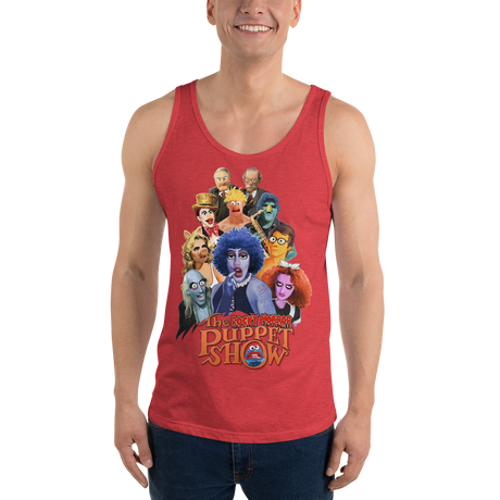 Rocky Horror Puppet Show (Tank Top)-Halloween Tank-Swish Embassy