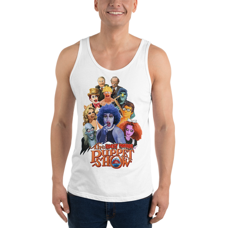 Rocky Horror Puppet Show (Tank Top)-Halloween Tank-Swish Embassy