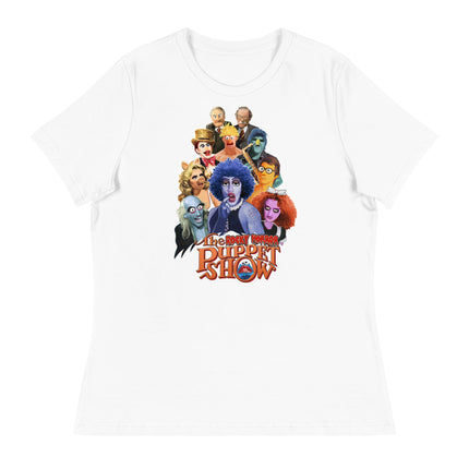 Rocky Horror Puppet Show (Women's Relaxed T-Shirt)-Women's T-Shirts-Swish Embassy