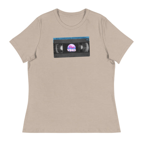 Rose Video (Women's Relaxed T-Shirt)-Women's T-Shirts-Swish Embassy