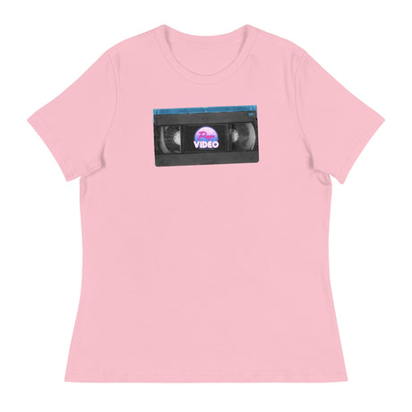 Rose Video (Women's Relaxed T-Shirt)-Women's T-Shirts-Swish Embassy