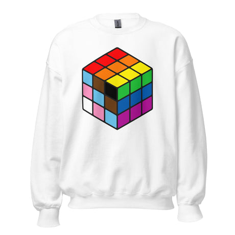 Rubik's Pride (Sweatshirt)-Sweatshirt-Swish Embassy