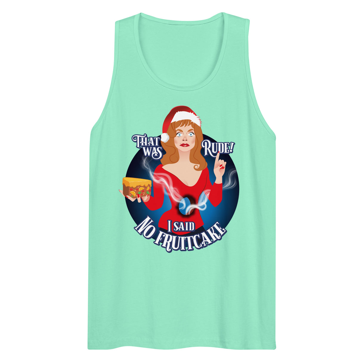 Rude Fruitcake (Tank top)-Tank Top-Swish Embassy