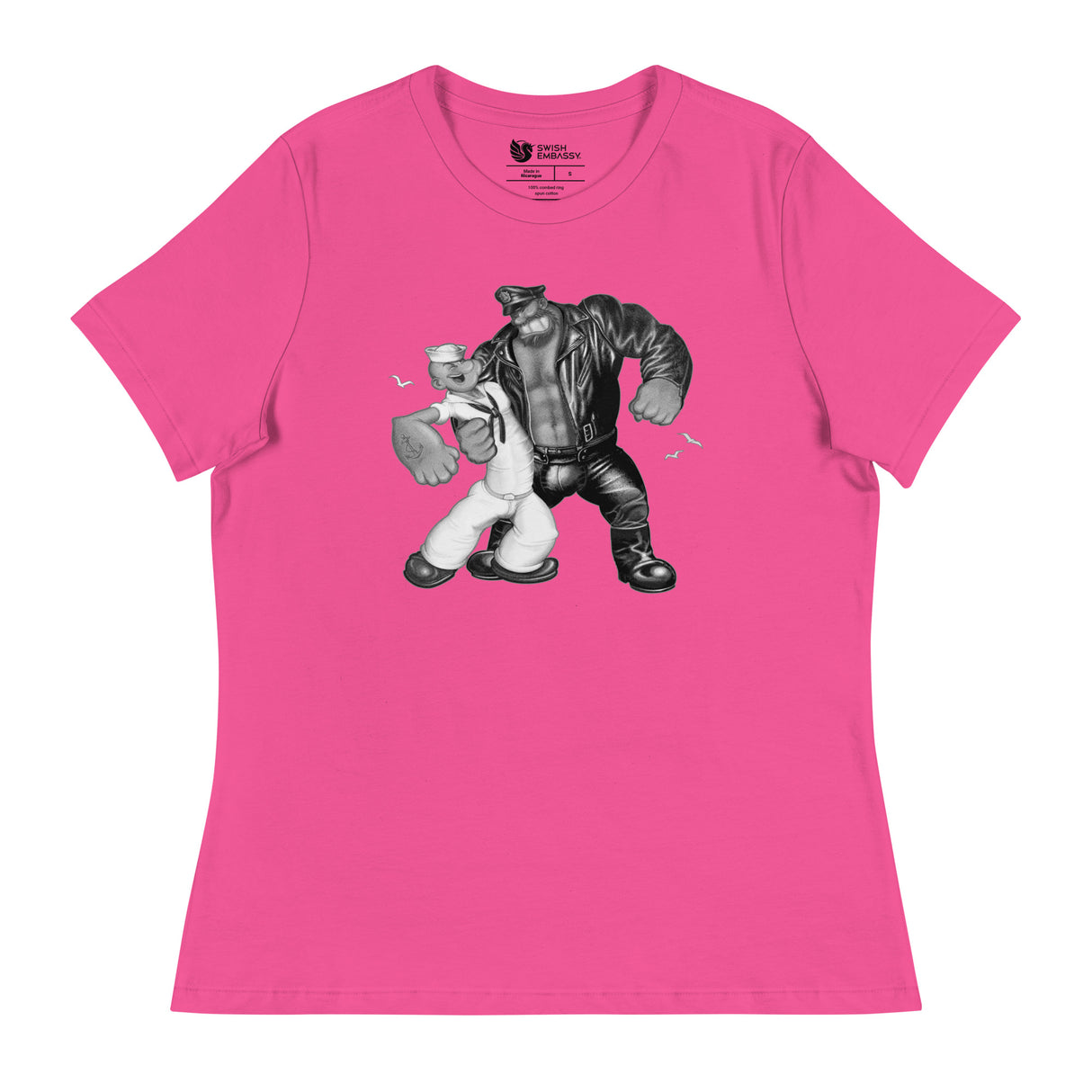 Sailor of Finland (Women's Relaxed T-Shirt)-Women's T-Shirts-Swish Embassy