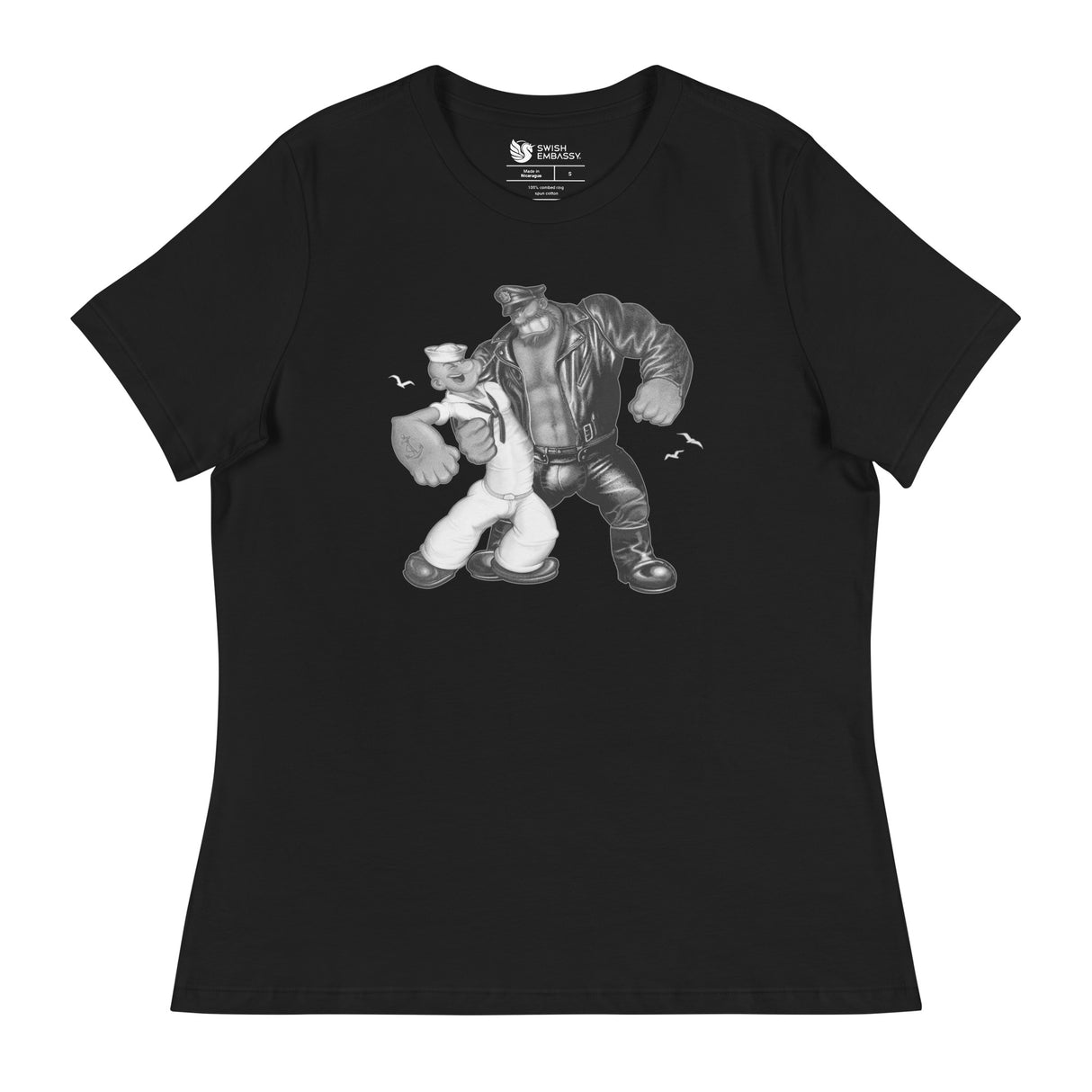 Sailor of Finland (Women's Relaxed T-Shirt)-Women's T-Shirts-Swish Embassy