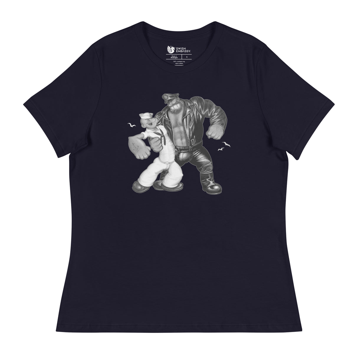 Sailor of Finland (Women's Relaxed T-Shirt)-Women's T-Shirts-Swish Embassy