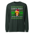 Santa Baby I Should Be So Lucky (Ugly Christmas)-Christmas T-Shirts-Swish Embassy