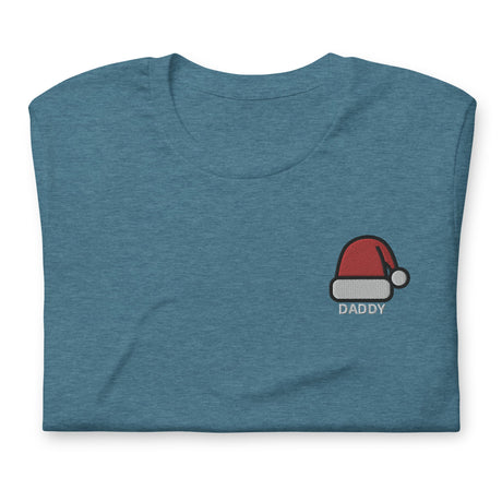 Santa Hat (Daddy)-Christmas T-Shirts Embroidery-Swish Embassy