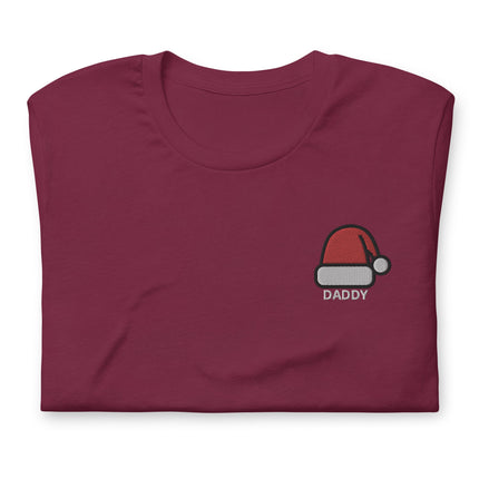 Santa Hat (Daddy)-Christmas T-Shirts Embroidery-Swish Embassy