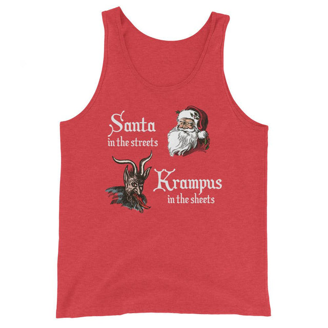 Santa in the Streets (Tank Top)-Christmas Tanks-Swish Embassy