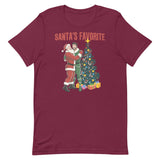 Santa's Favorite-Christmas T-Shirts-Swish Embassy