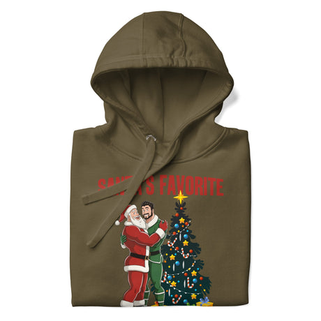 Santa's Favorite (Hoodie)-Christmas Hoodies-Swish Embassy