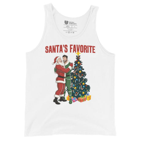 Santa's Favorite (Tank Top)-Christmas Tanks-Swish Embassy