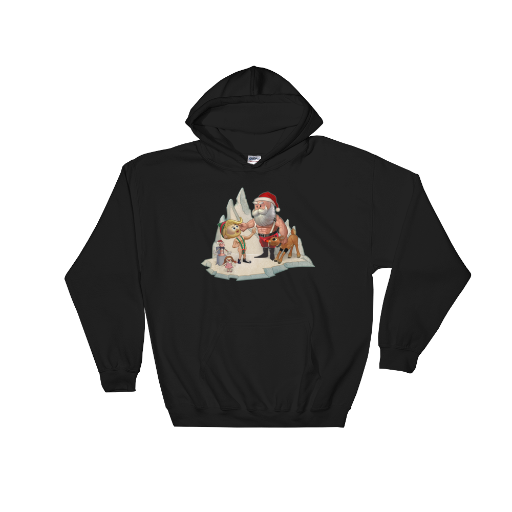 Santa's Little Helper (Hoodie)-Hoodie-Swish Embassy