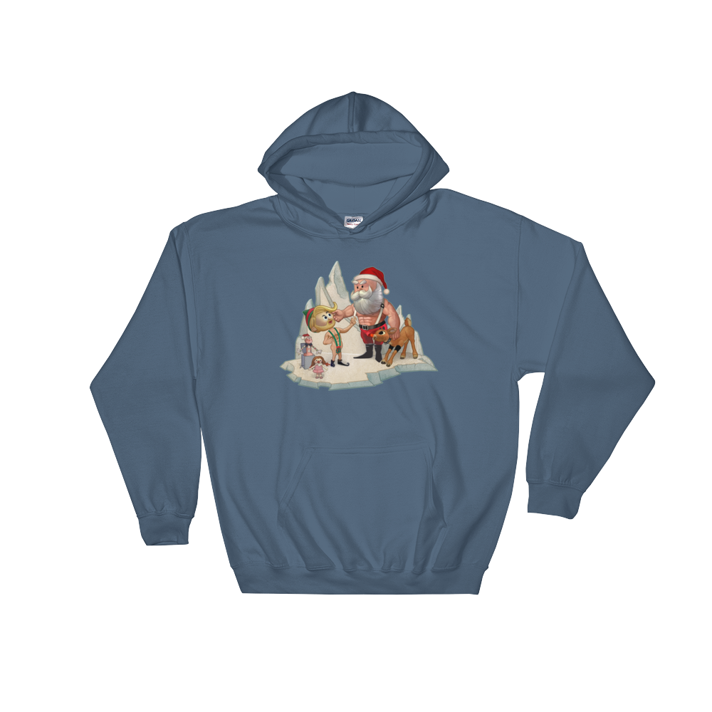 Santa's Little Helper (Hoodie)-Hoodie-Swish Embassy