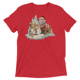 Santa's Little Helper (Triblend)-Triblend T-Shirt-Swish Embassy