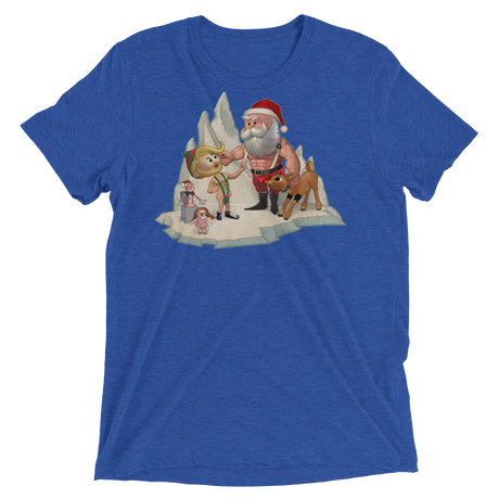 Santa's Little Helper (Triblend)-Triblend T-Shirt-Swish Embassy