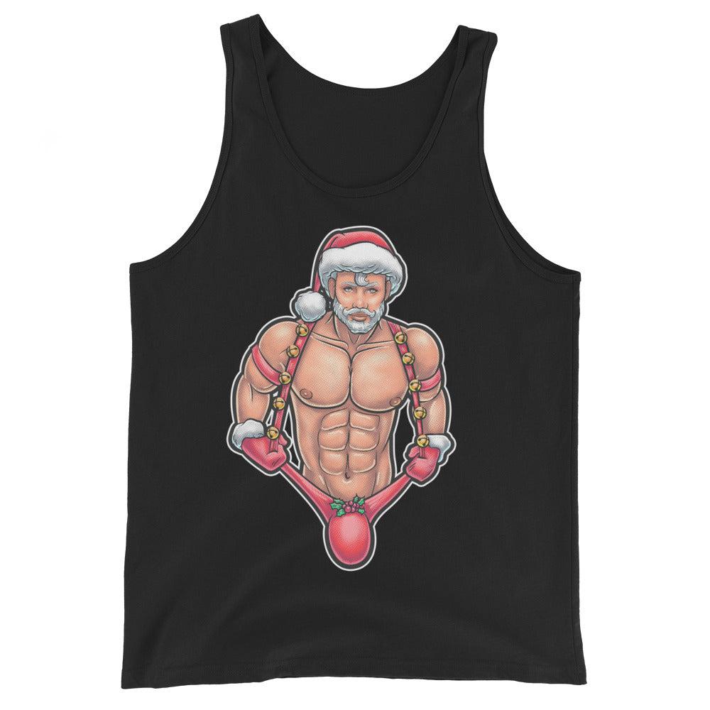 Santa's Packing (Tank Top)-Christmas Tanks-Swish Embassy