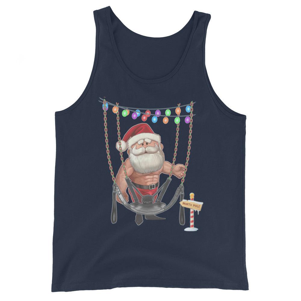 Santa's Sleigh (Tank Top)-Christmas Tank Tops-Swish Embassy