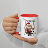 Santa's Swing (Christmas Mugs)-Mugs-Swish Embassy