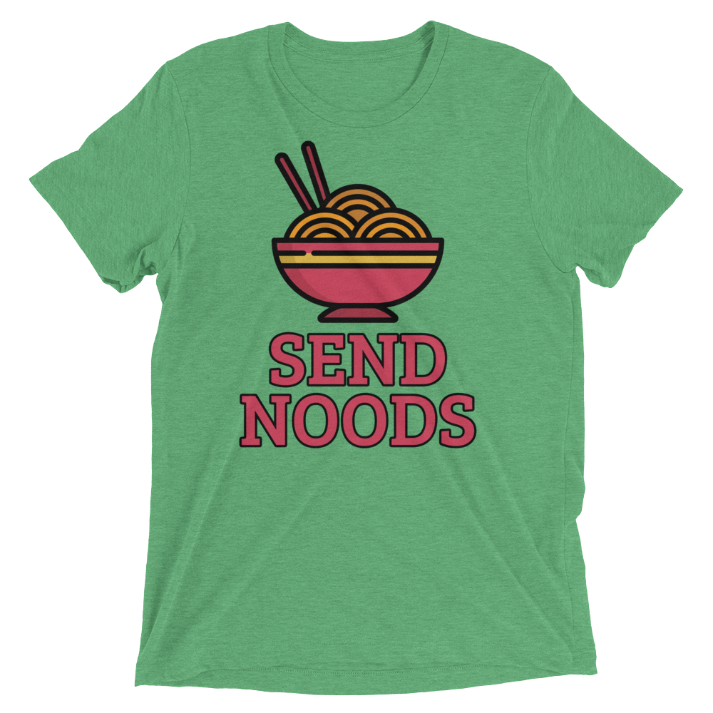 Send Noods (Triblend)-Triblend T-Shirt-Swish Embassy