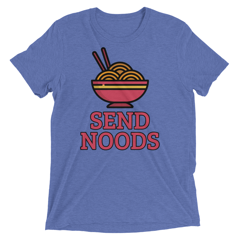 Send Noods (Triblend)-Triblend T-Shirt-Swish Embassy