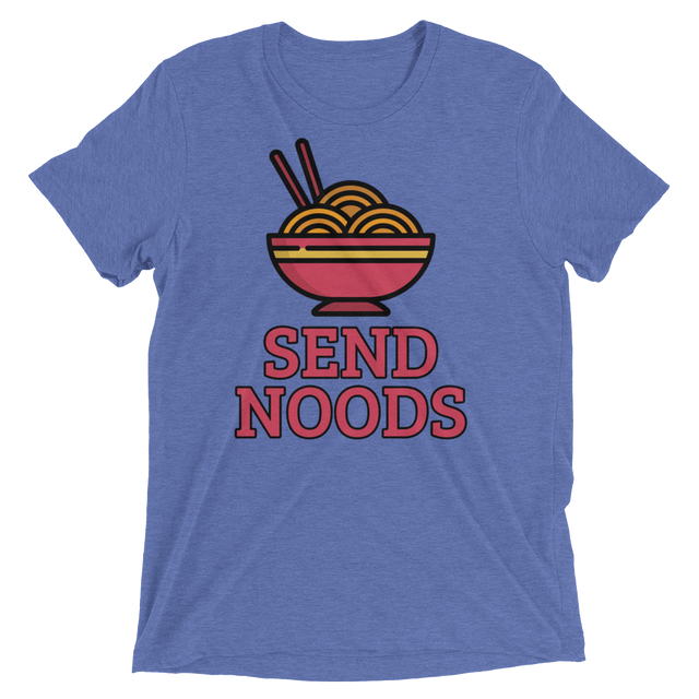 Send Noods (Triblend)-Triblend T-Shirt-Swish Embassy