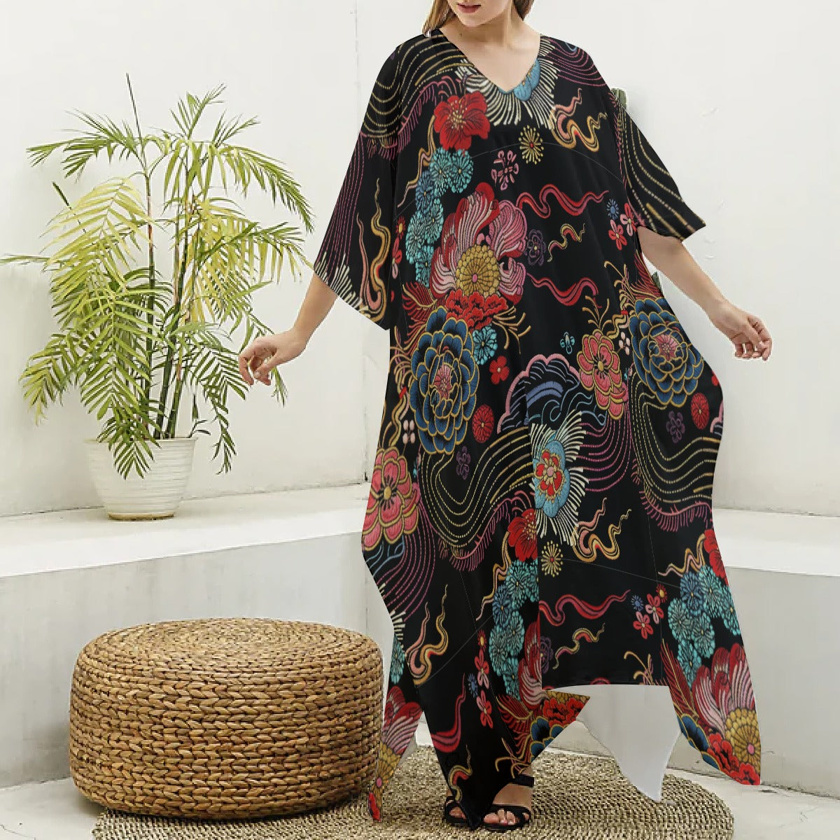 Sew Far Sew Zen (Kaftan)-Kaftan-Swish Embassy