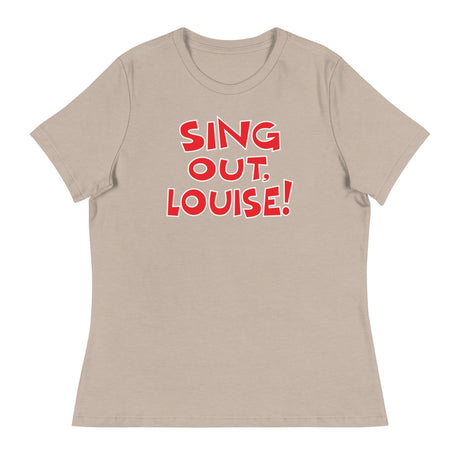 Sing Out Louise! (Women's Relaxed T-Shirt)-Women's T-Shirts-Swish Embassy