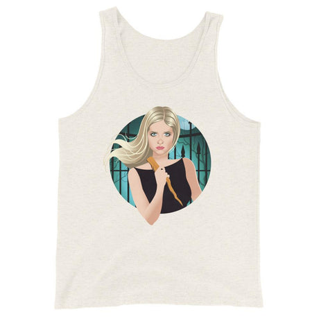 Slay Queen (Tank Top)-Halloween Tank-Swish Embassy