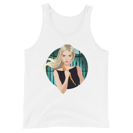 Slay Queen (Tank Top)-Halloween Tank-Swish Embassy