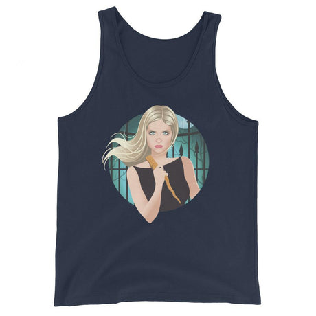 Slay Queen (Tank Top)-Halloween Tank-Swish Embassy