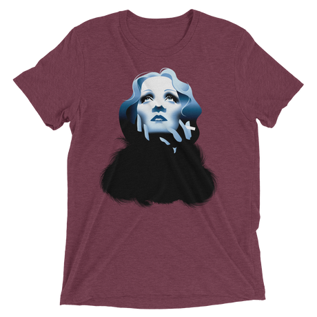 Smoking Marlene (Triblend)-Triblend T-Shirt-Swish Embassy