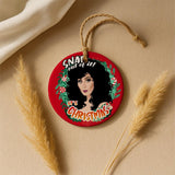 Snap Out of It It's XMas (Ceramic Holiday Keepsake)-Ceramic Holiday Keepsake-Swish Embassy