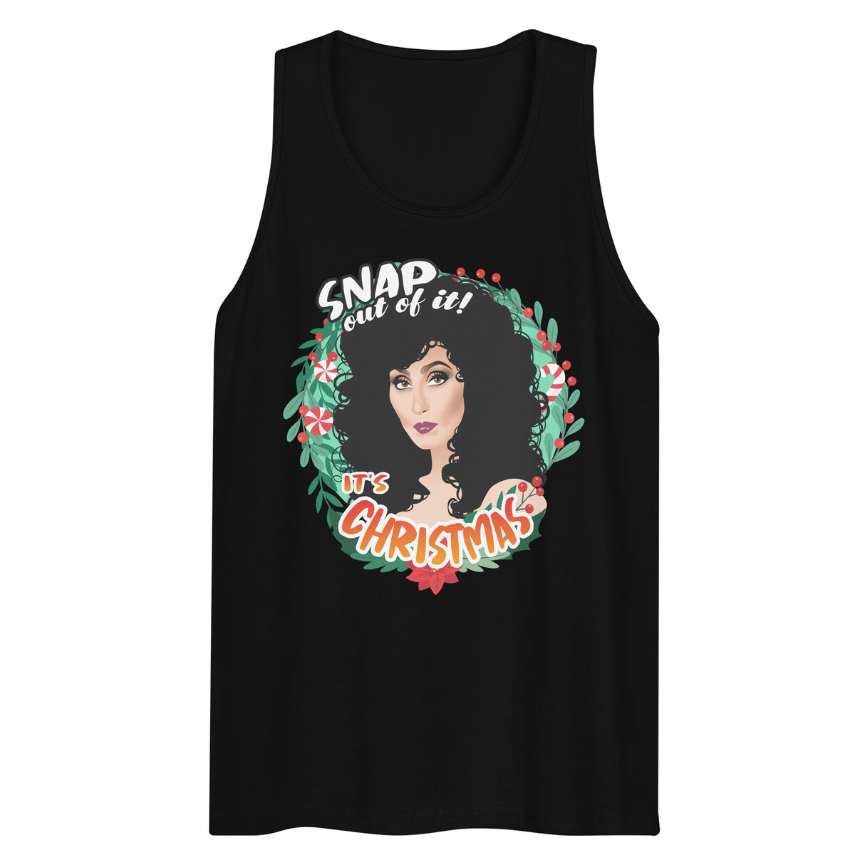 Snap Out of It It's Xmas (Tank top)-Tank Top-Swish Embassy
