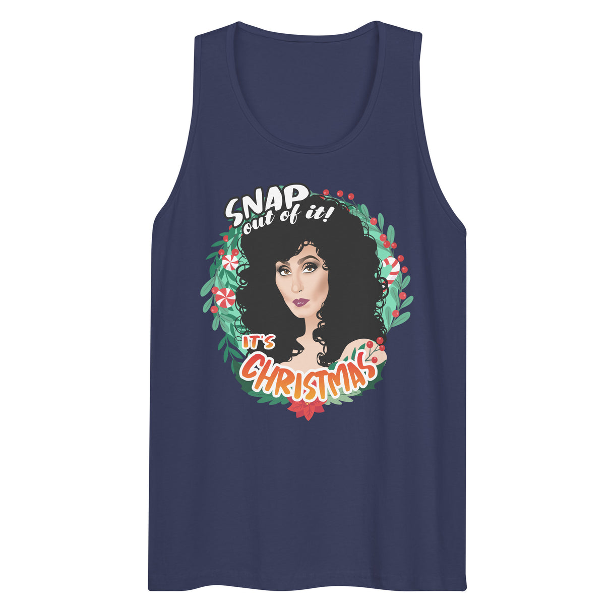 Snap Out of It It's Xmas (Tank top)-Tank Top-Swish Embassy