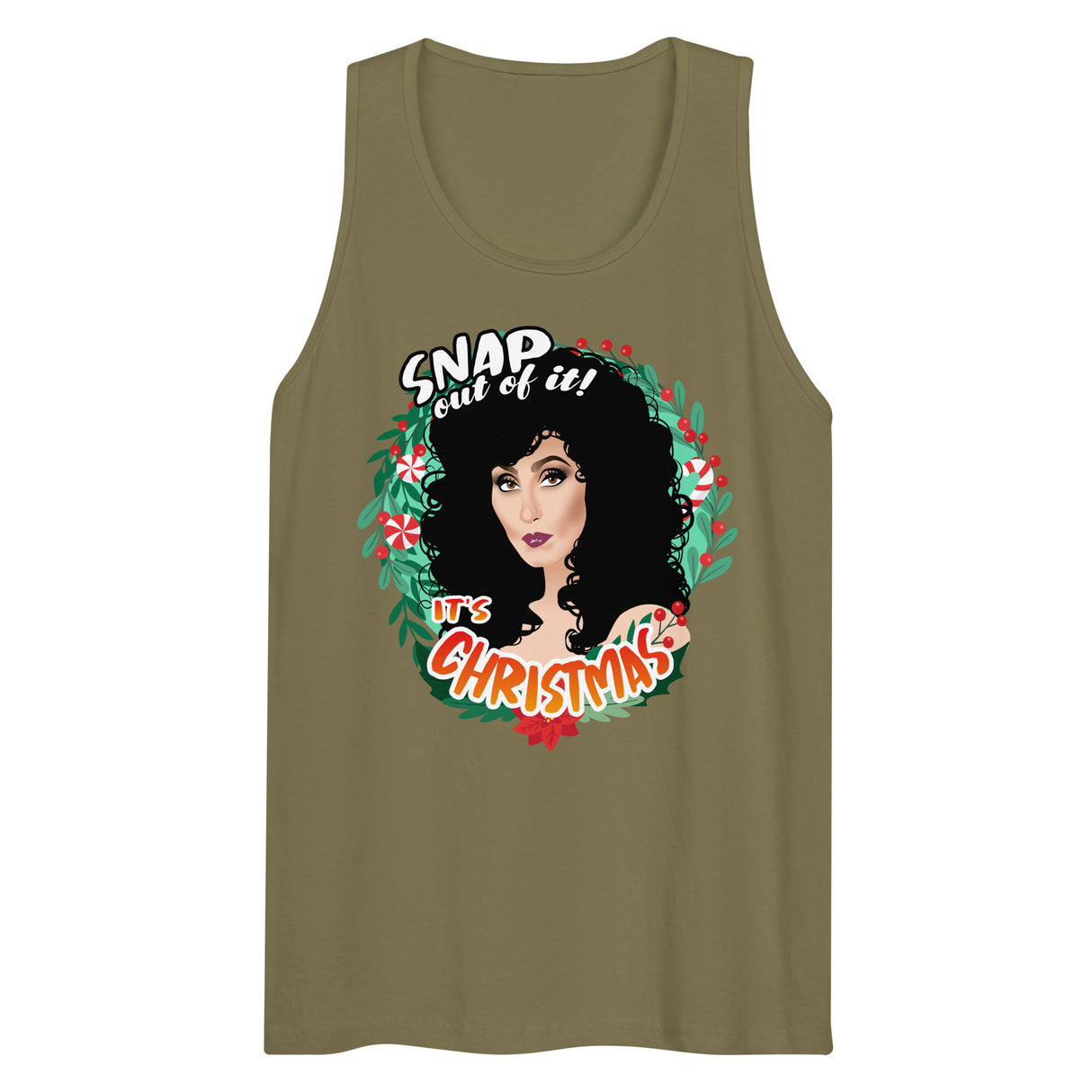 Snap Out of It It's Xmas (Tank top)-Tank Top-Swish Embassy