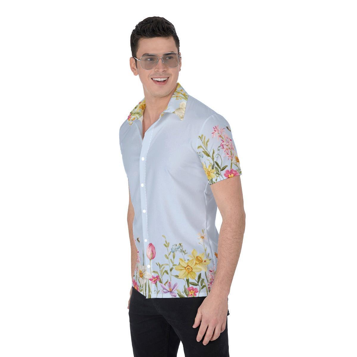 Spring In Your Step (Button Shirt)-Button Shirt-Swish Embassy