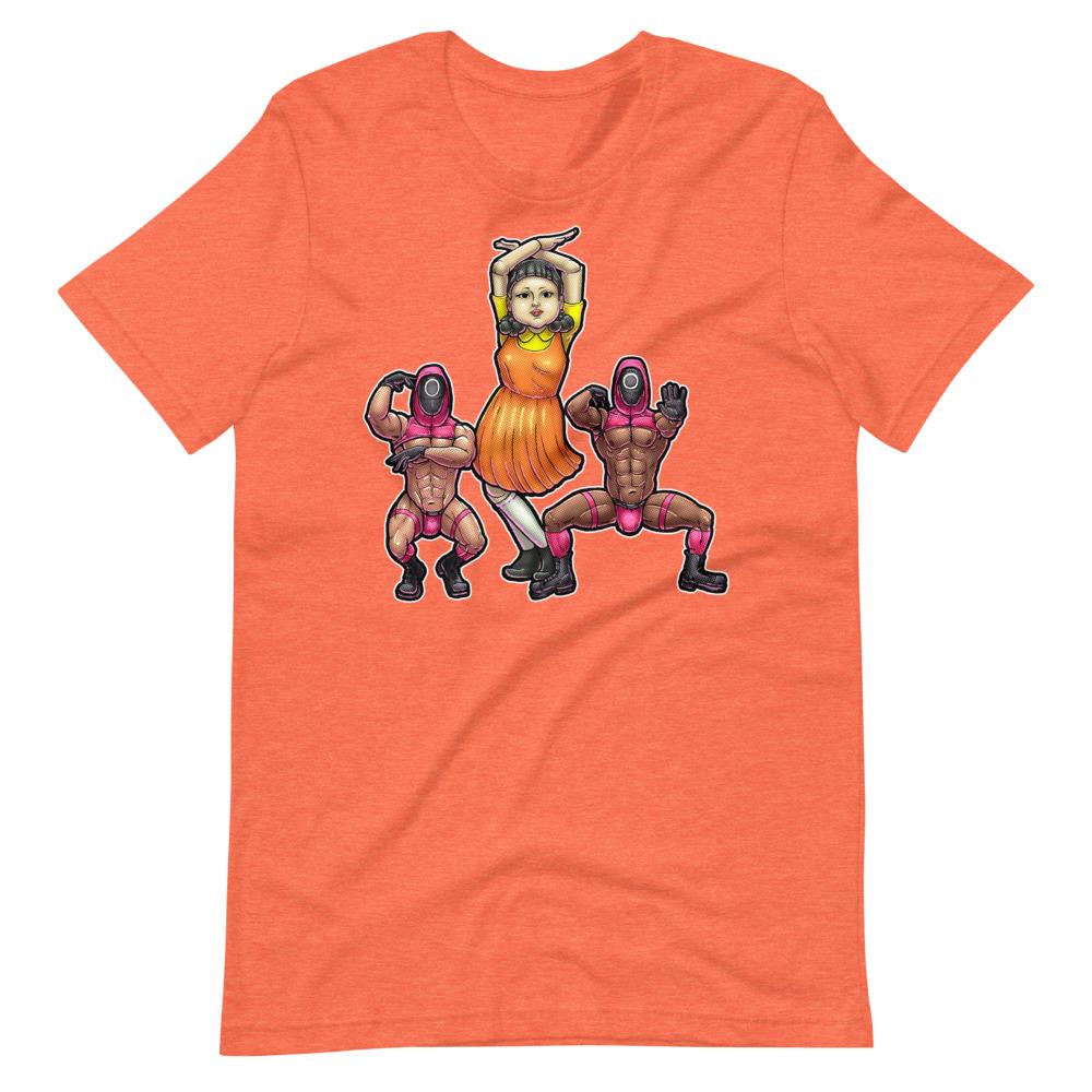 Squid Pose-Halloween T-Shirt-Swish Embassy