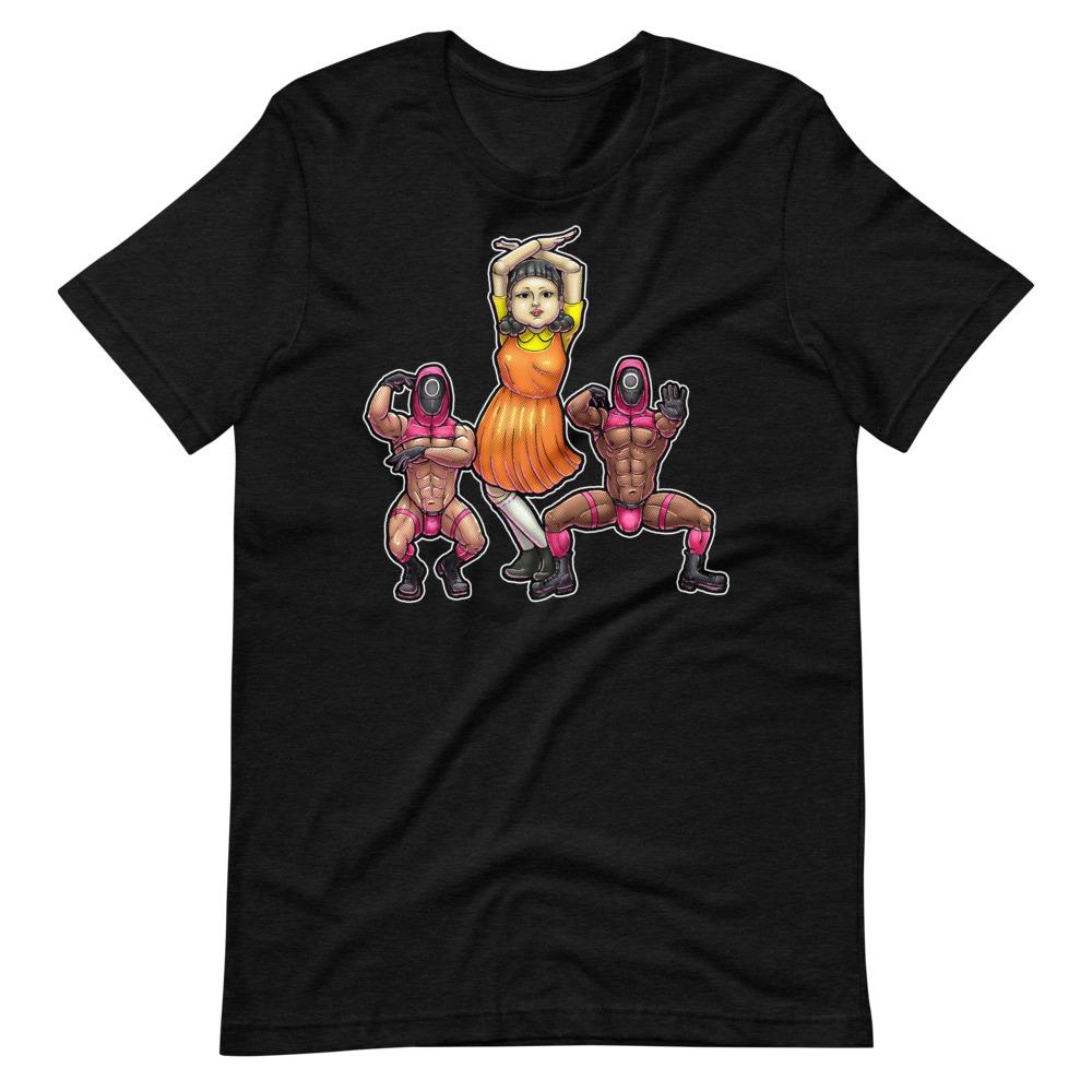 Squid Pose-Halloween T-Shirt-Swish Embassy