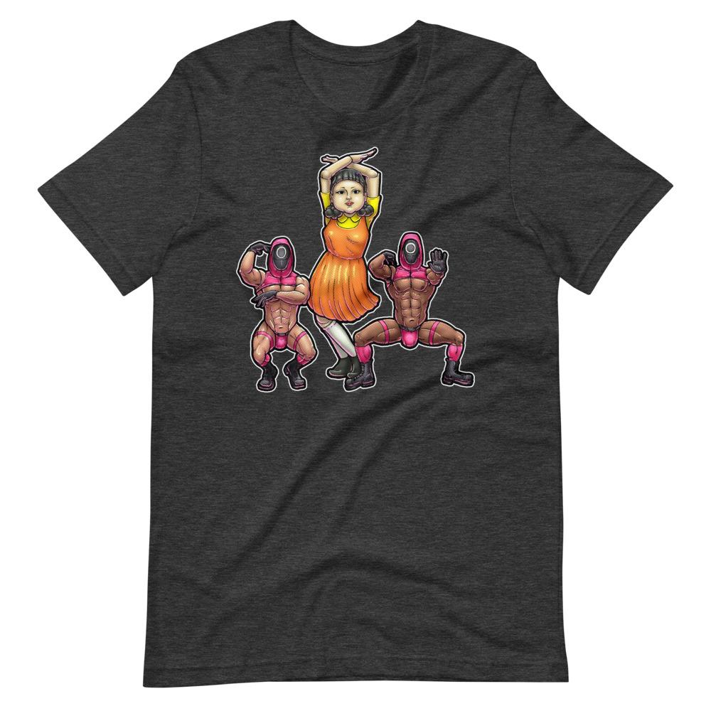 Squid Pose-Halloween T-Shirt-Swish Embassy